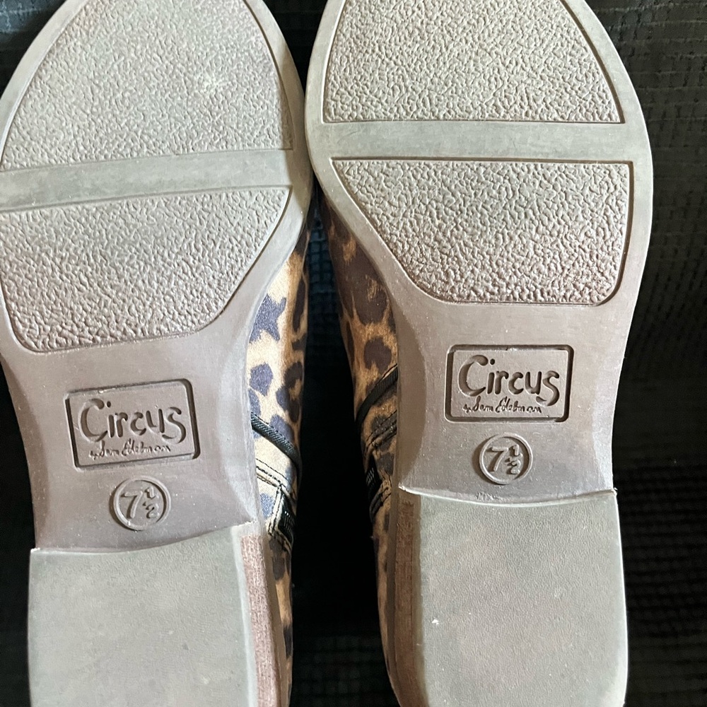 Circus by Sam Edelman  Leopard low boot Size 7.5 - Picture 5 of 7